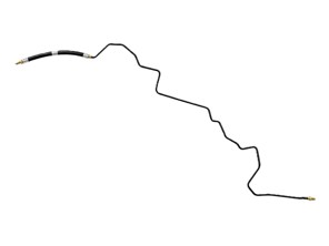 Línea de presión del centro de dirección asistida. Porsche 996 Carrera 2 / Carrera 4 / Carrera 4S 1997-05 - 99634744527, 99634744526